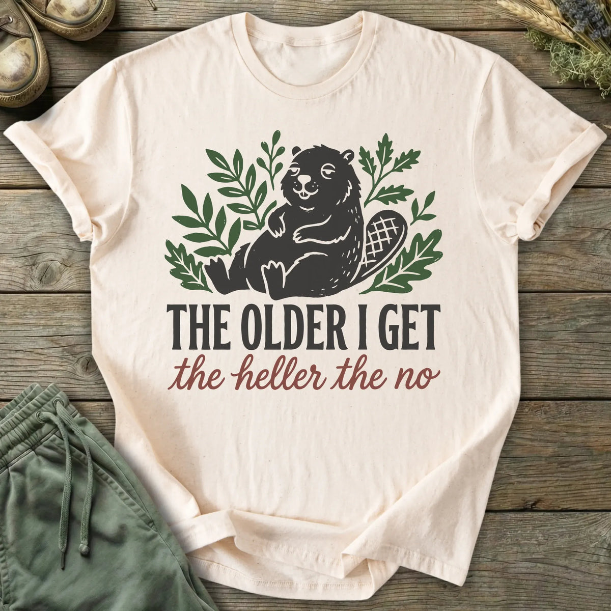 Printify T-Shirt Heller The No T-Shirt