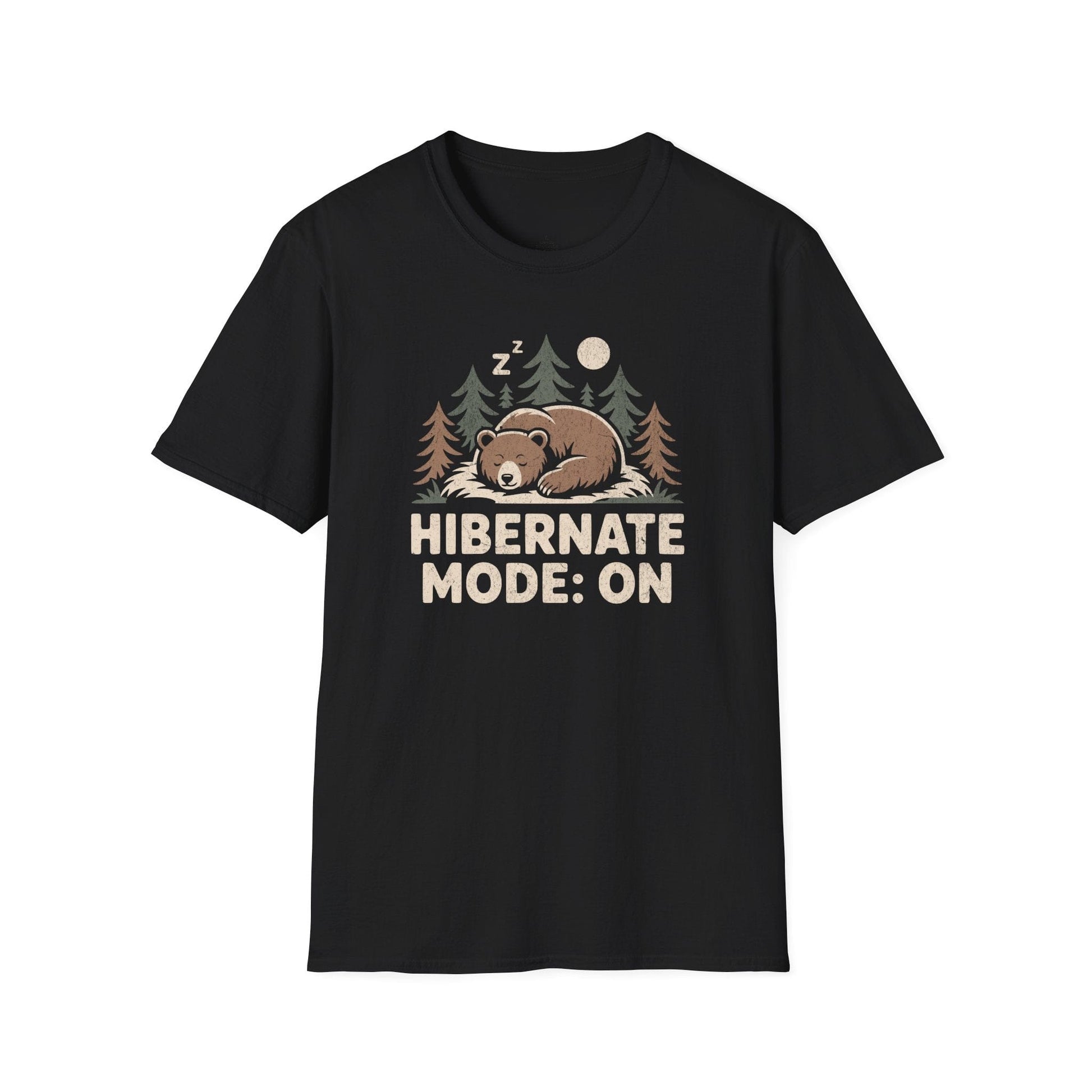 Printify T-Shirt Hibernate Bear T-Shirt