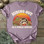 Printify T-Shirt Hiding Out T-Shirt