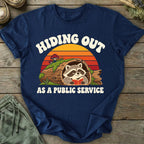 Printify T-Shirt Hiding Out T-Shirt