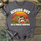 Printify T-Shirt Hiding Out T-Shirt