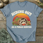 Printify T-Shirt Hiding Out T-Shirt