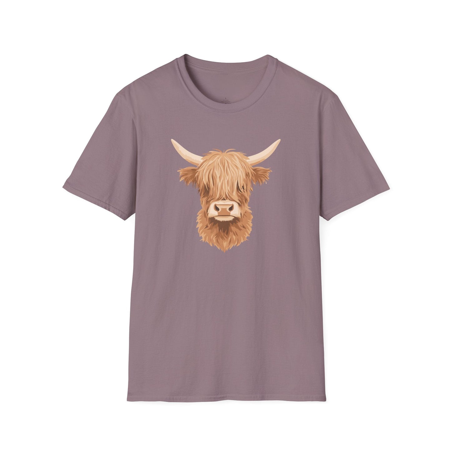 Printify T-Shirt Highland Cow T-Shirt