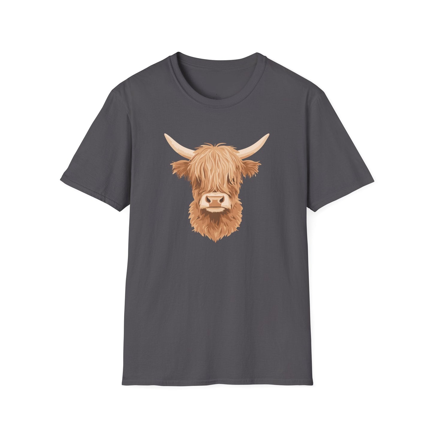 Printify T-Shirt Highland Cow T-Shirt
