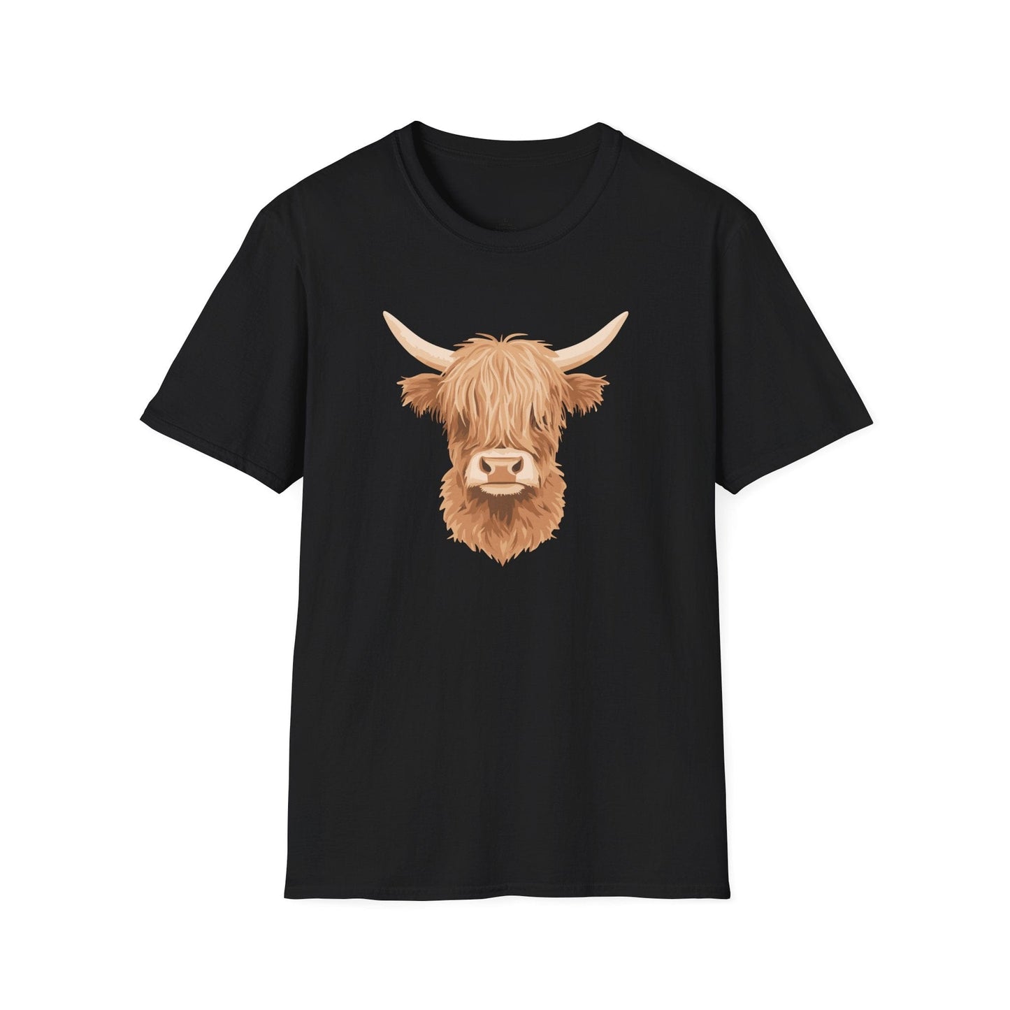 Printify T-Shirt Highland Cow T-Shirt