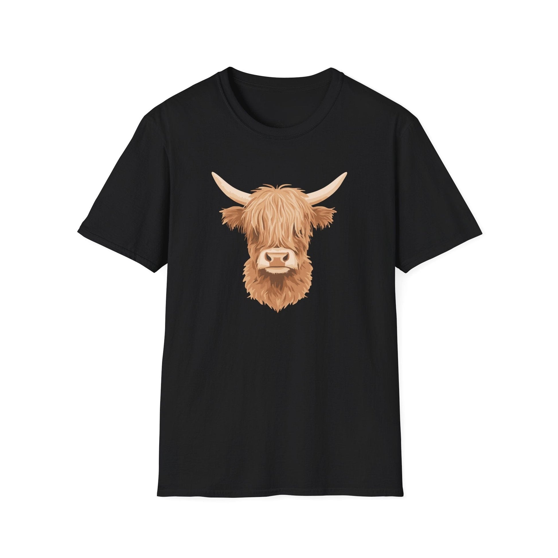 Printify T-Shirt Highland Cow T-Shirt