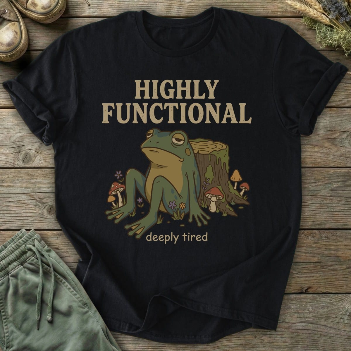 Printify T-Shirt Highly Functional T-Shirt