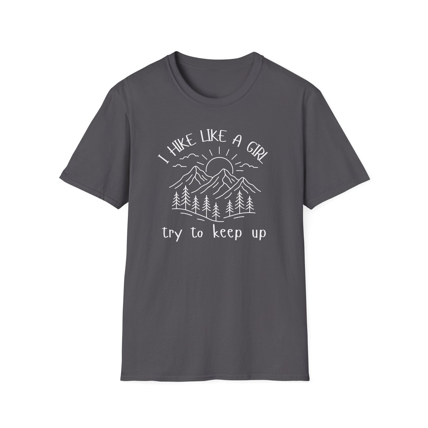 Printify T-Shirt Hike Like A Girl T-Shirt