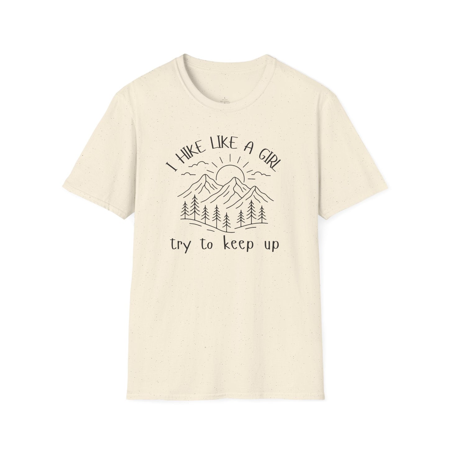 Printify T-Shirt Hike Like A Girl T-Shirt