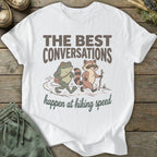 Printify T-Shirt Hiking Conversations T-Shirt
