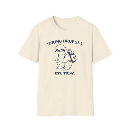 Printify T-Shirt Hiking Dropout T-Shirt