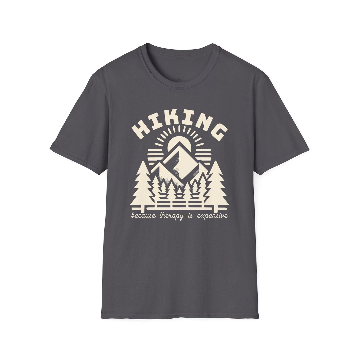 Printify T-Shirt Hiking Therapy T-Shirt