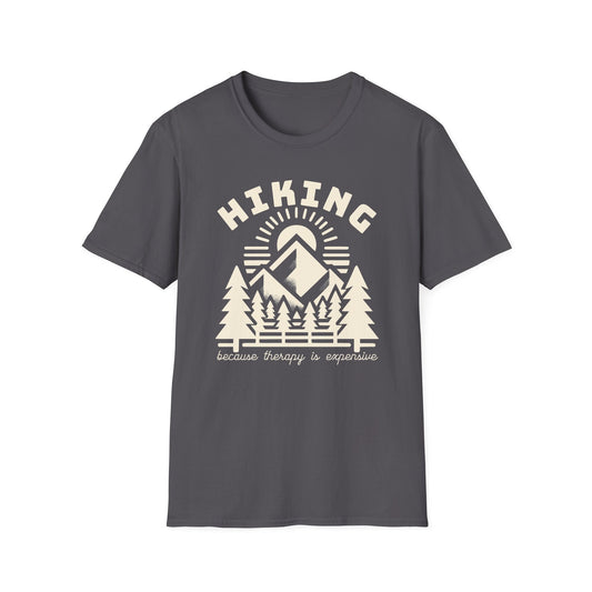Printify T-Shirt Hiking Therapy T-Shirt