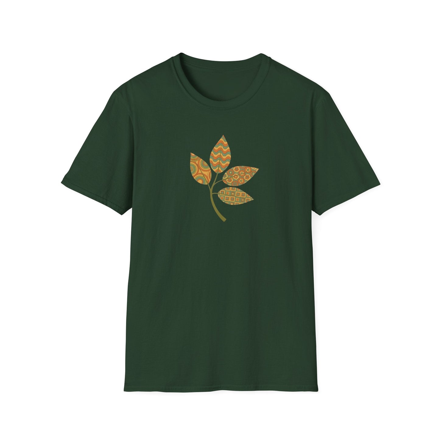 Printify T-Shirt Hippie Leaves T-Shirt