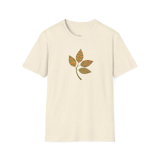 Printify T-Shirt Hippie Leaves T-Shirt