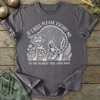 Printify T-Shirt Hissing Cat T-Shirt