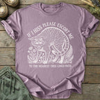 Printify T-Shirt Hissing Cat T-Shirt