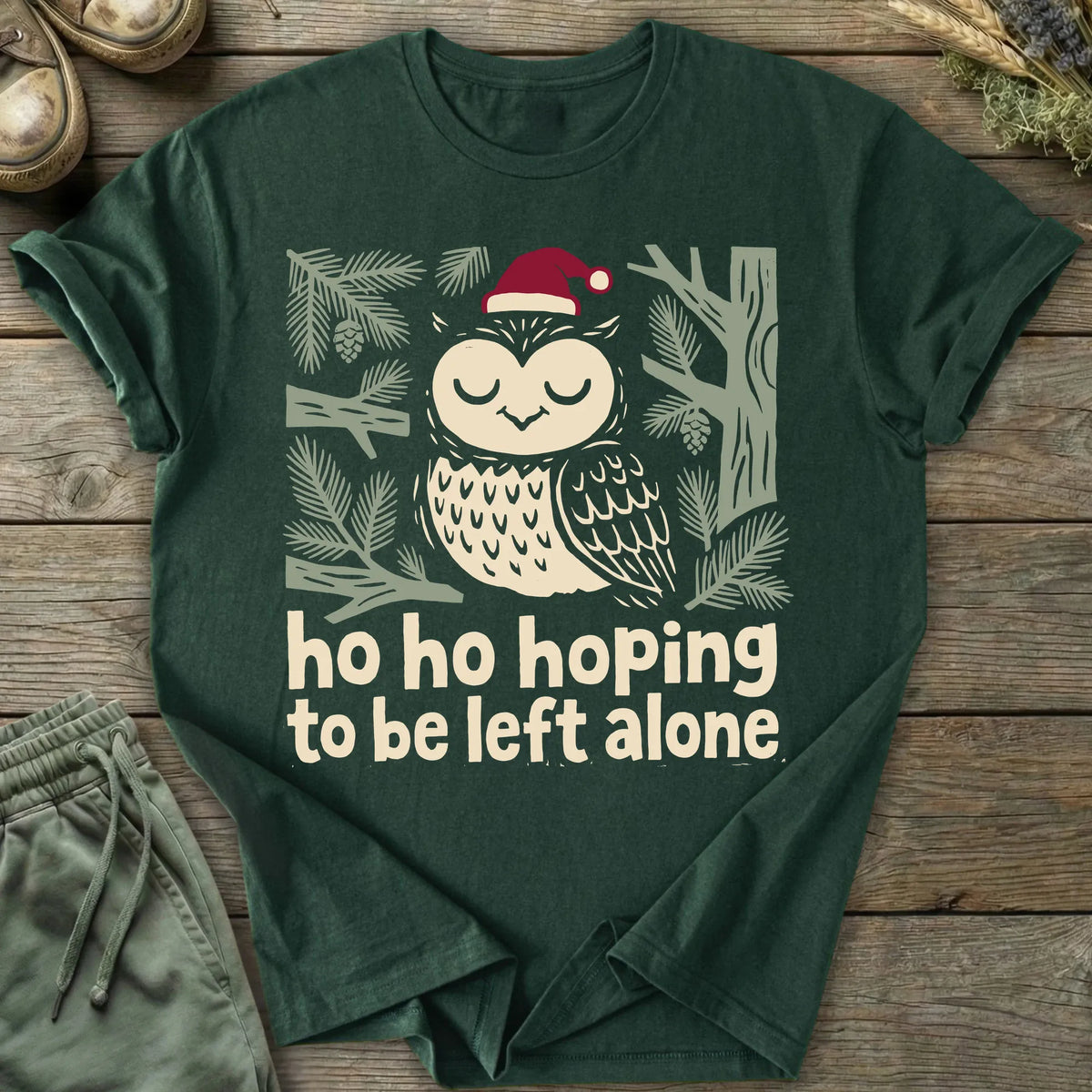 Printify T-Shirt Ho Ho Hoping T-Shirt