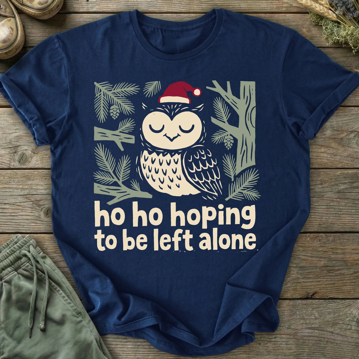 Printify T-Shirt Ho Ho Hoping T-Shirt