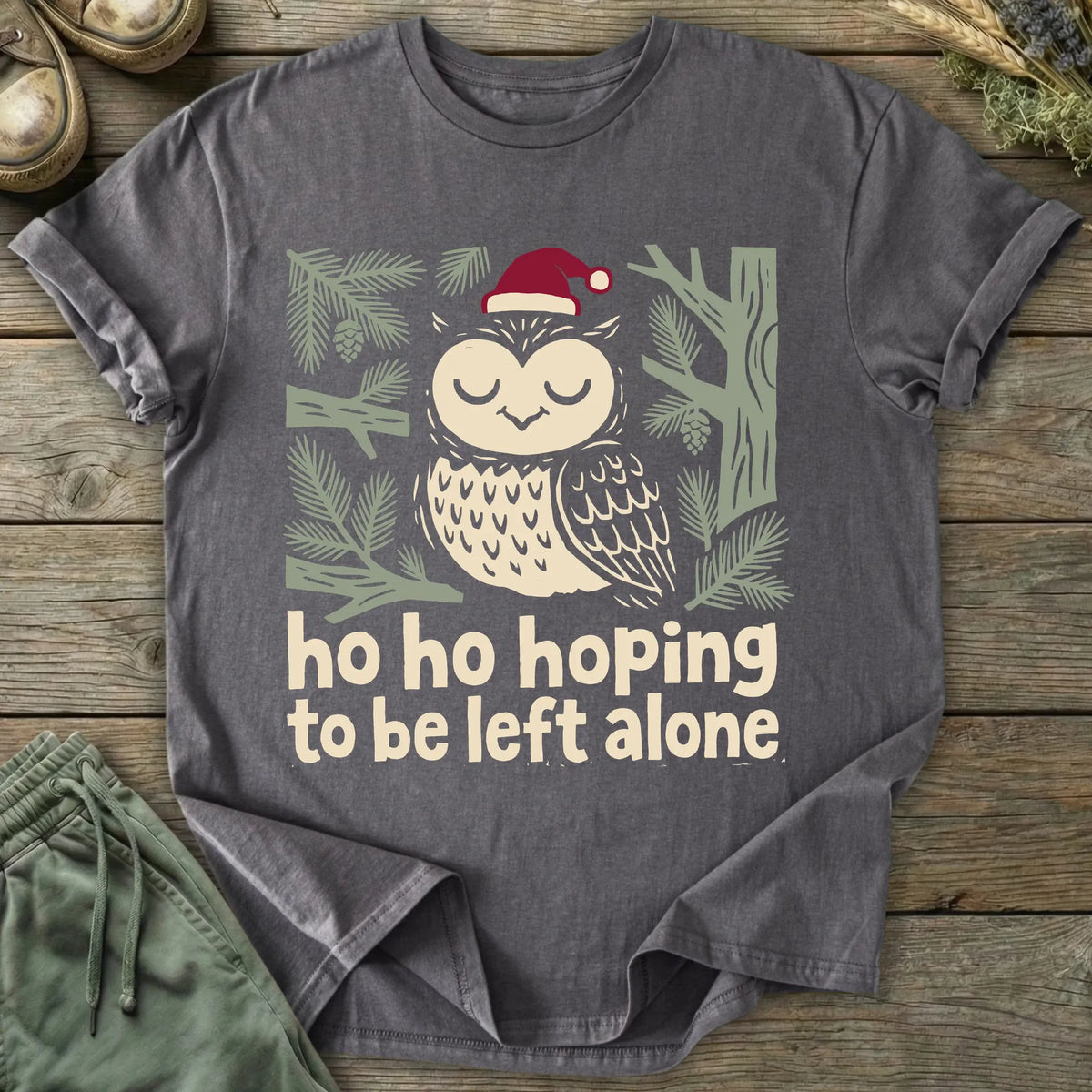 Printify T-Shirt Ho Ho Hoping T-Shirt
