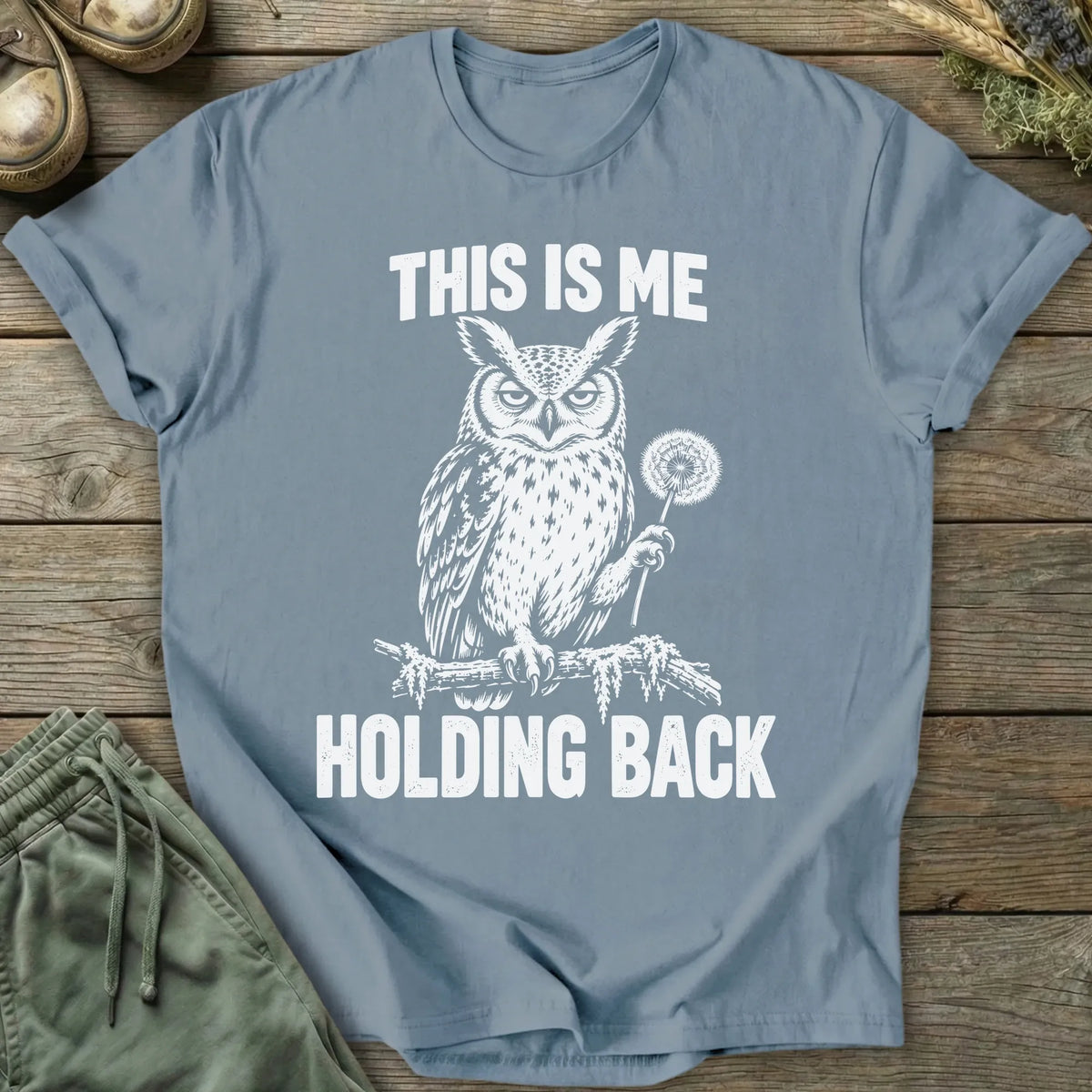 Printify T-Shirt Holding Back T-Shirt