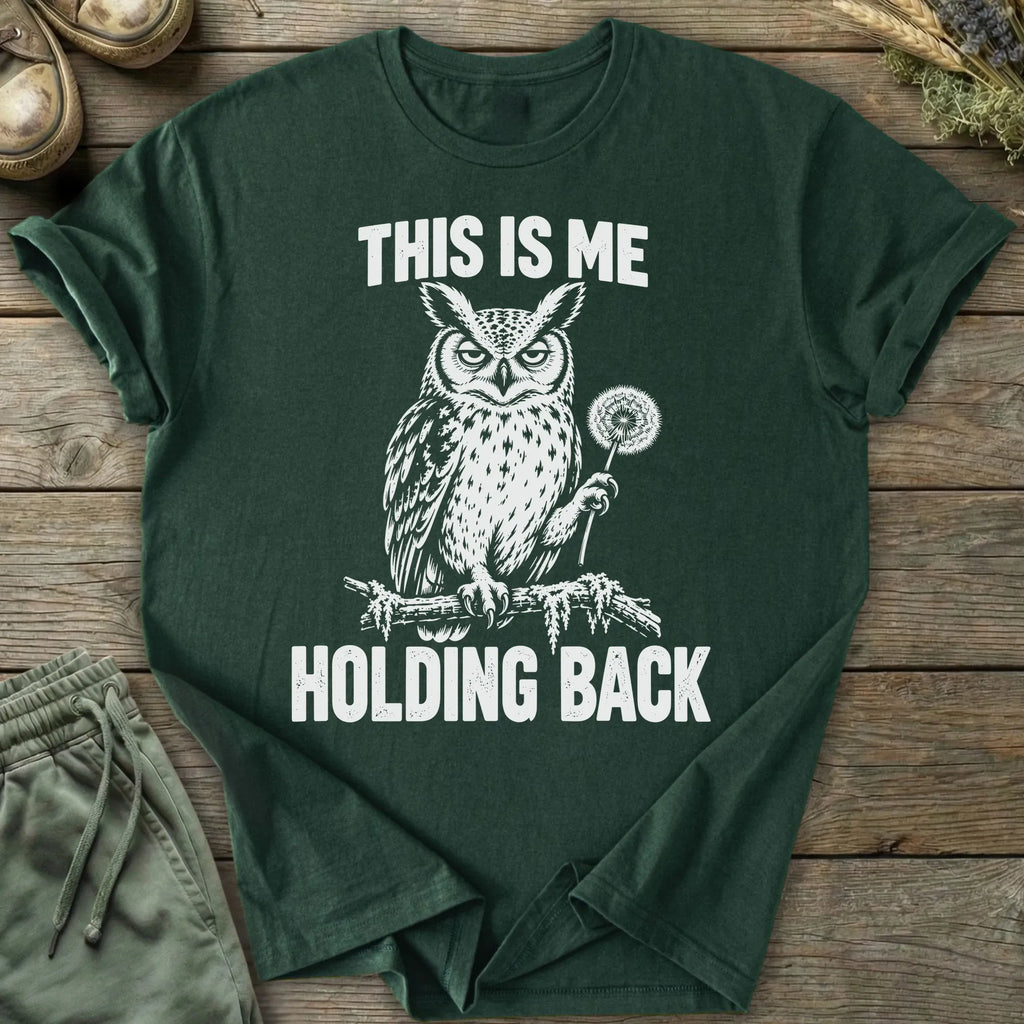 Printify T-Shirt Holding Back T-Shirt