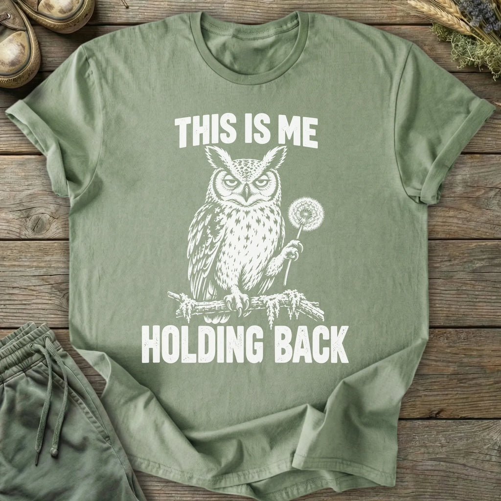 Printify T-Shirt Holding Back T-Shirt