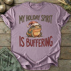 Printify T-Shirt Holiday Spirit Buffering T-Shirt