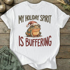 Printify T-Shirt Holiday Spirit Buffering T-Shirt