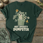 Printify T-Shirt Hot Diggity Dumpster T-Shirt