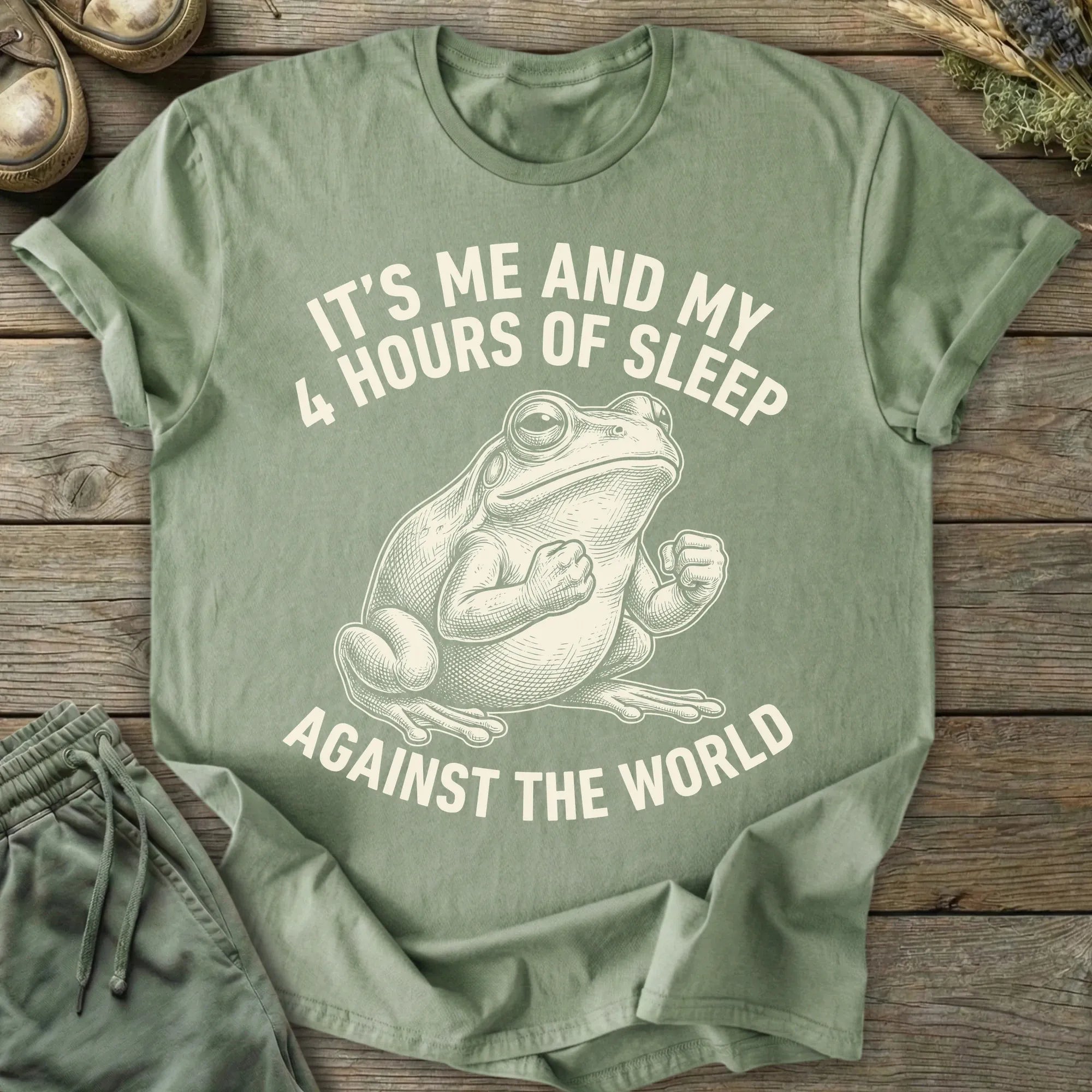 Printify T-Shirt Hours Of Sleep T-Shirt