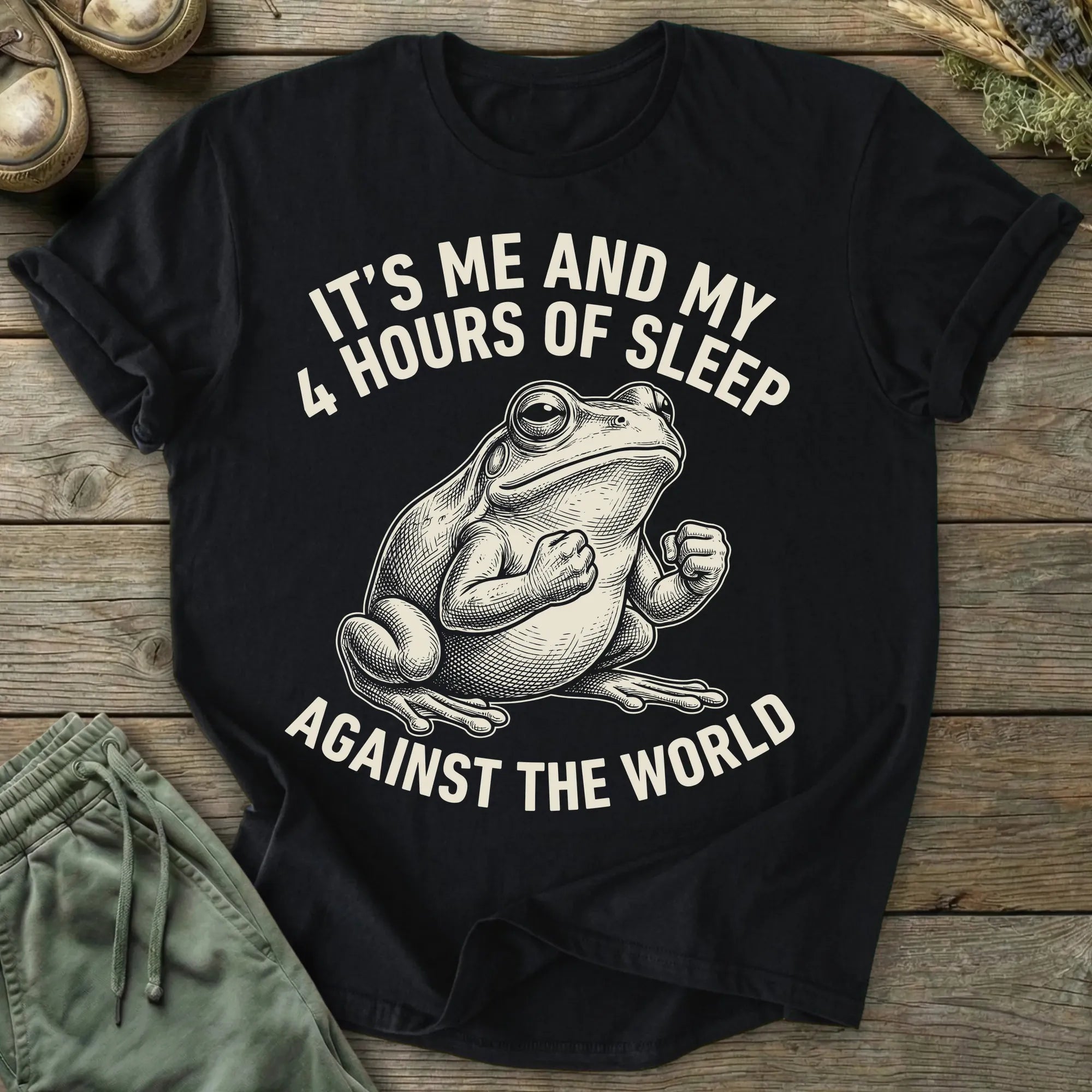 Printify T-Shirt Hours Of Sleep T-Shirt