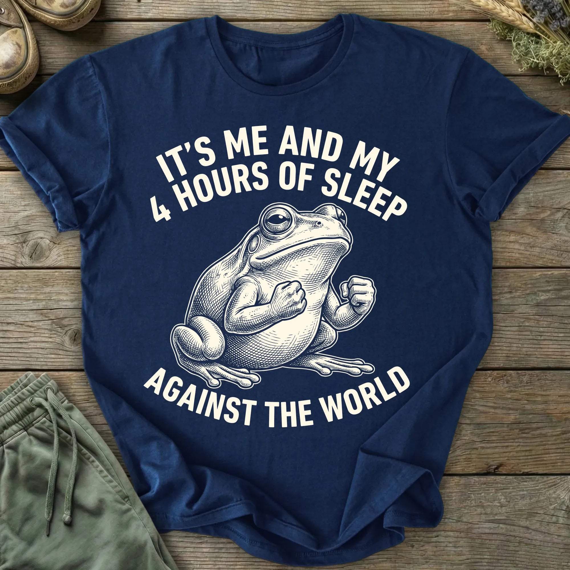 Printify T-Shirt Hours Of Sleep T-Shirt