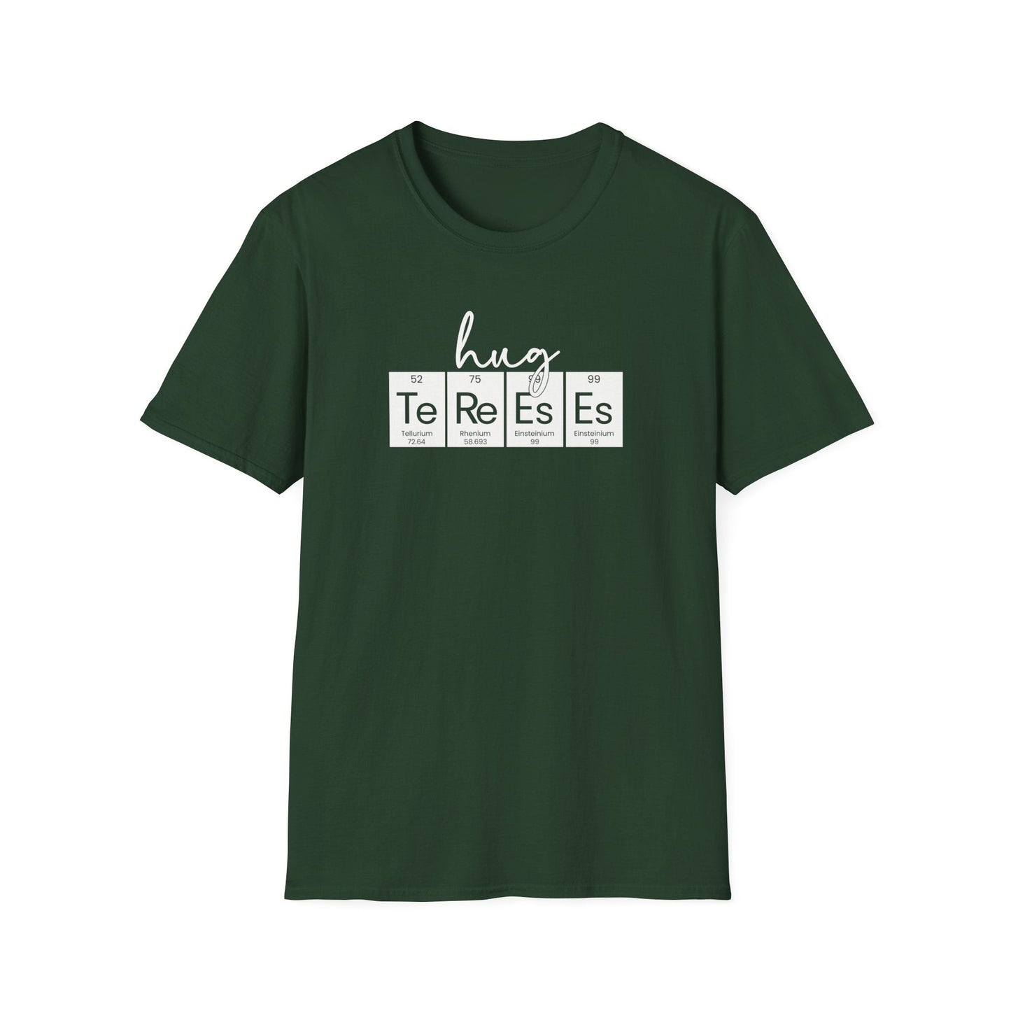 Printify T-Shirt Hug Trees Periodic Table T-Shirt