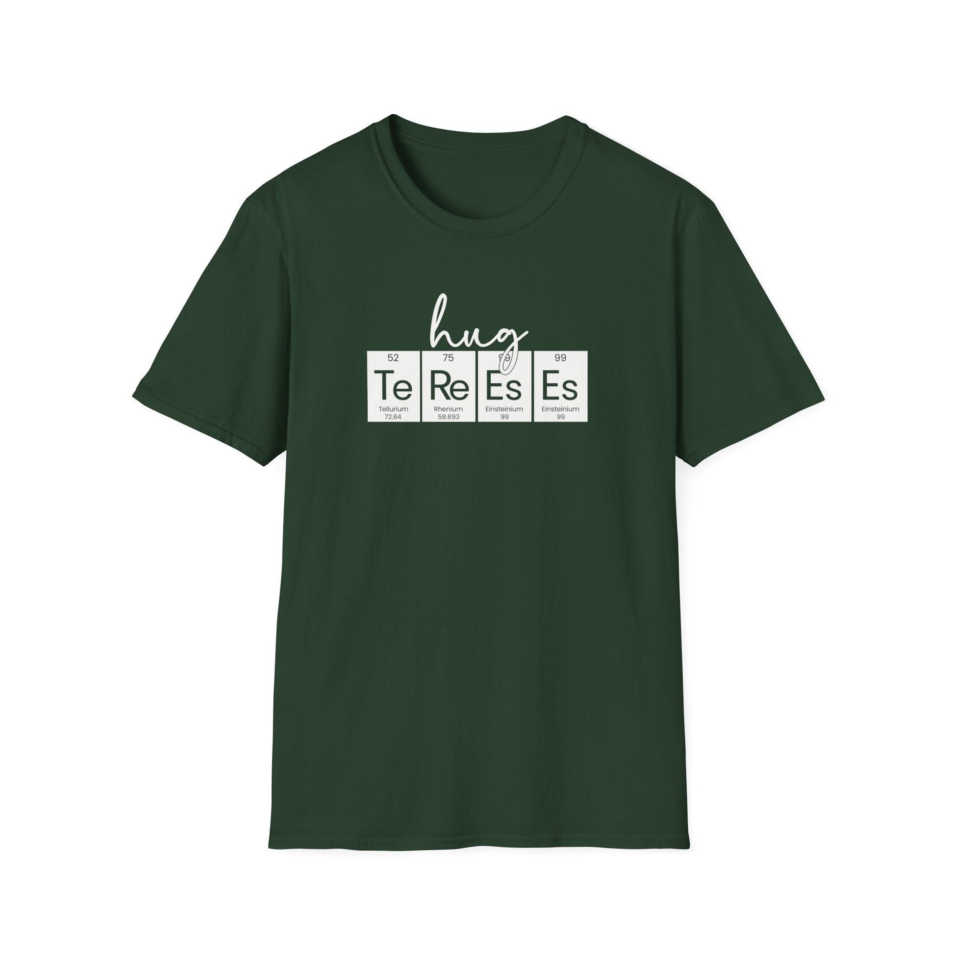 Printify T-Shirt Hug Trees Periodic Table T-Shirt