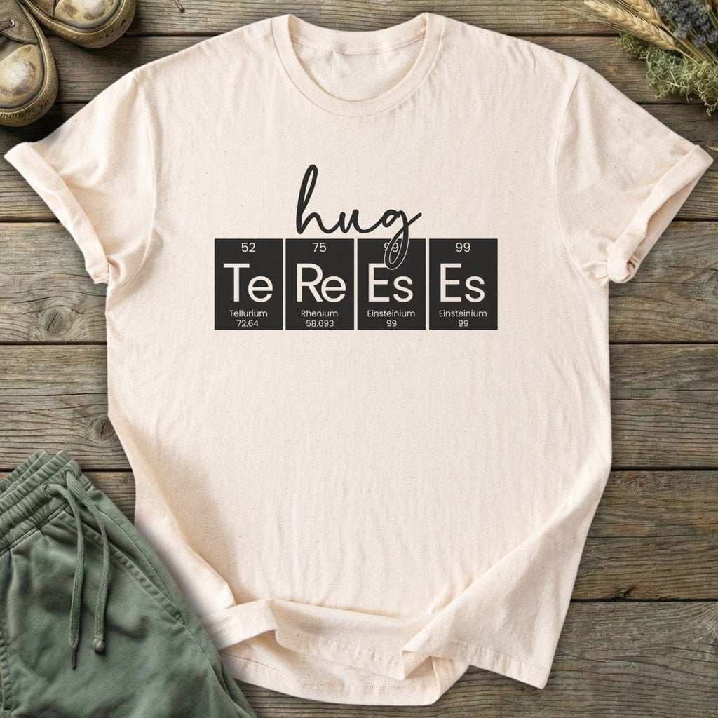 Printify T-Shirt Hug Trees Periodic Table T-Shirt