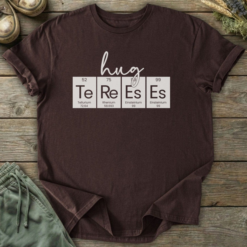 Printify T-Shirt Hug Trees Periodic Table T-Shirt