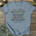 Printify T-Shirt Human Quota Bird T-Shirt