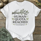 Printify T-Shirt Human Quota Bird T-Shirt