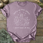 Printify T-Shirt Hurry Up Peace T-Shirt