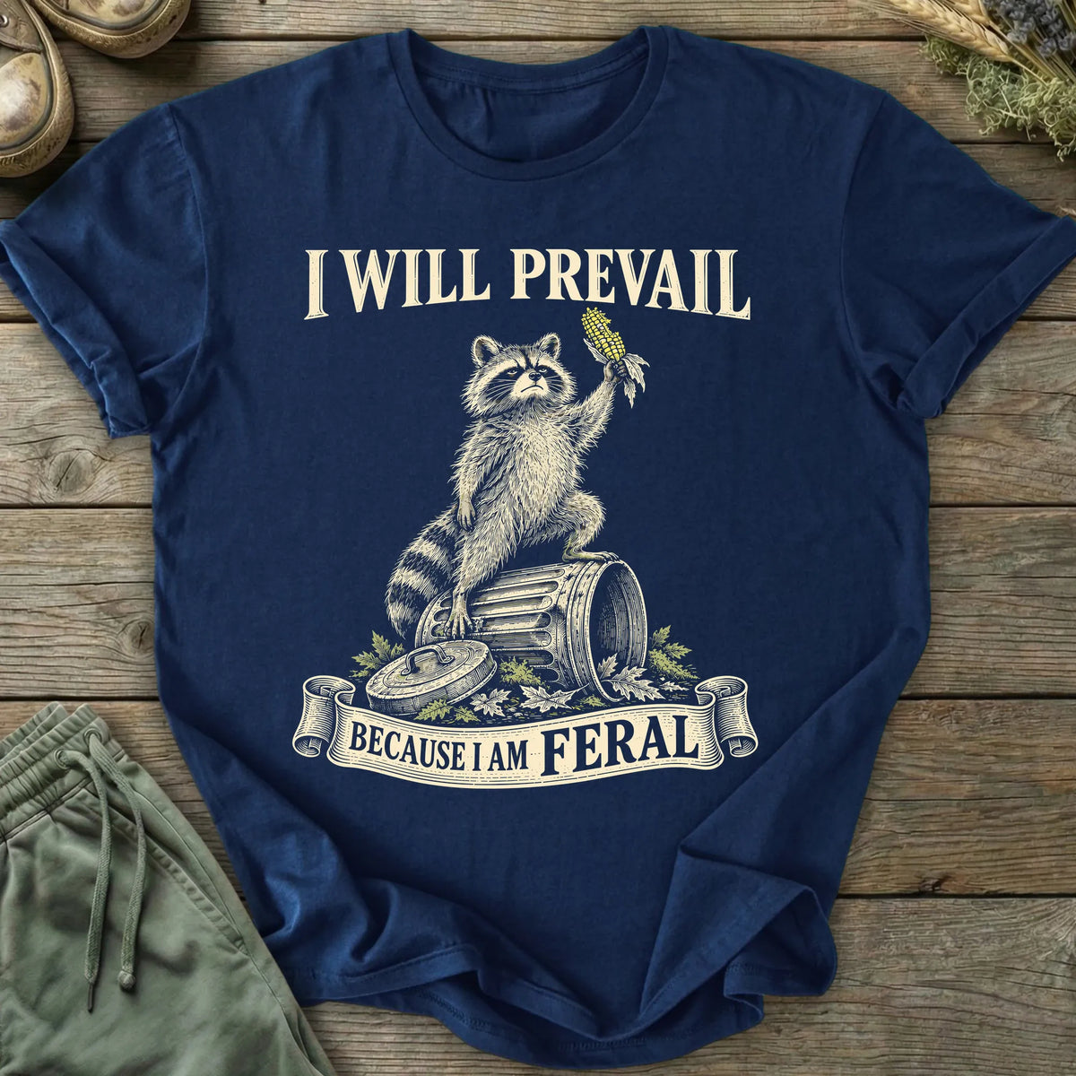 Printify T-Shirt I Am Feral T-Shirt