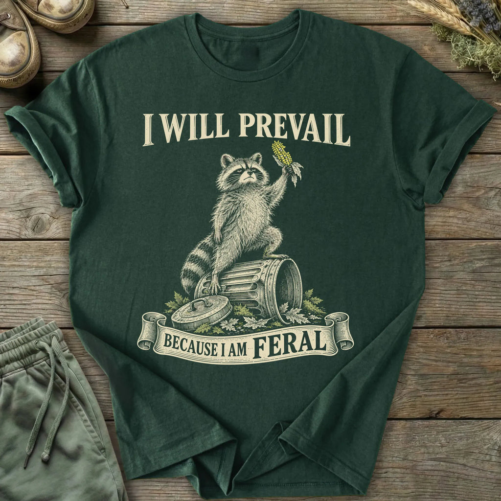 Printify T-Shirt I Am Feral T-Shirt