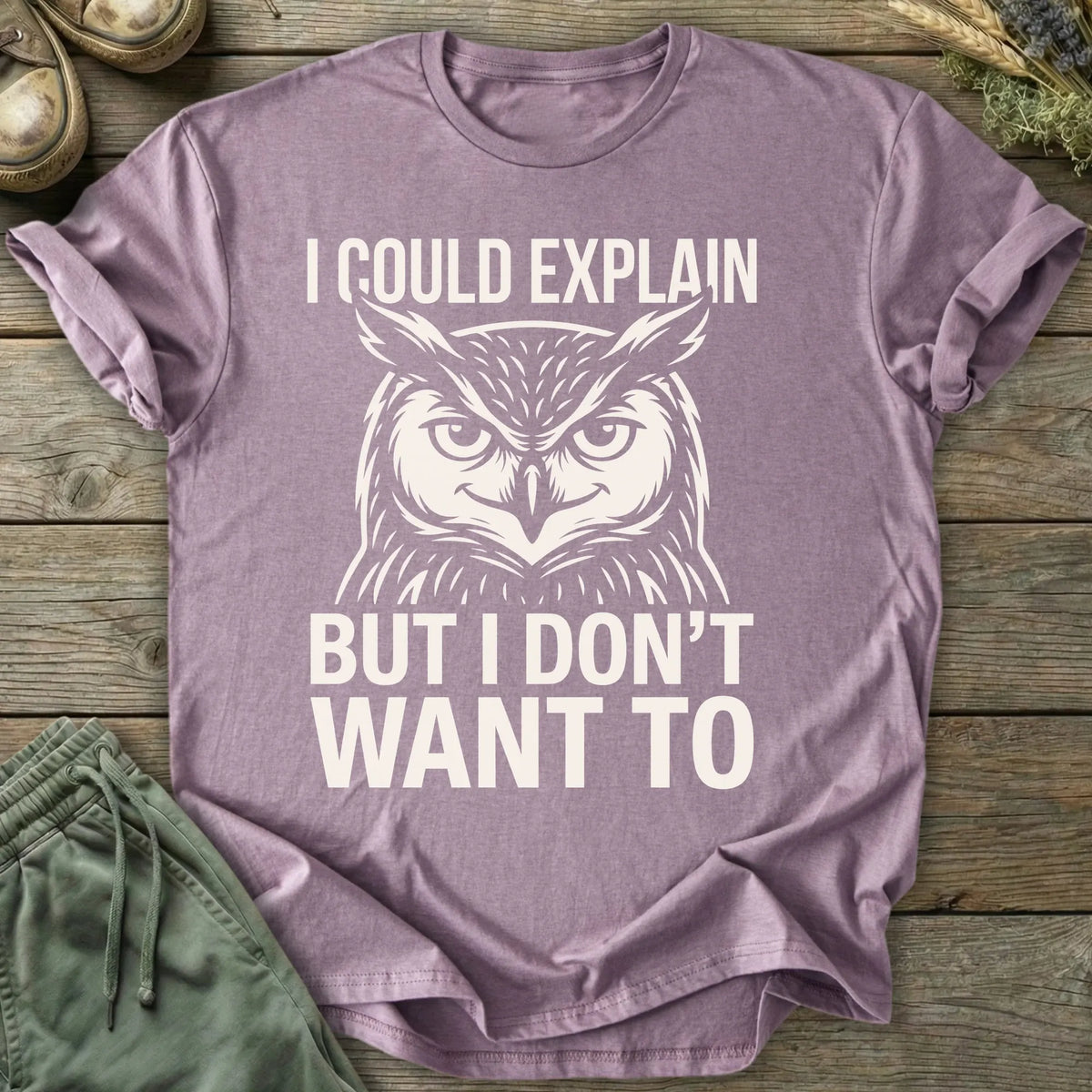 Printify T-Shirt I Could Explain T-Shirt