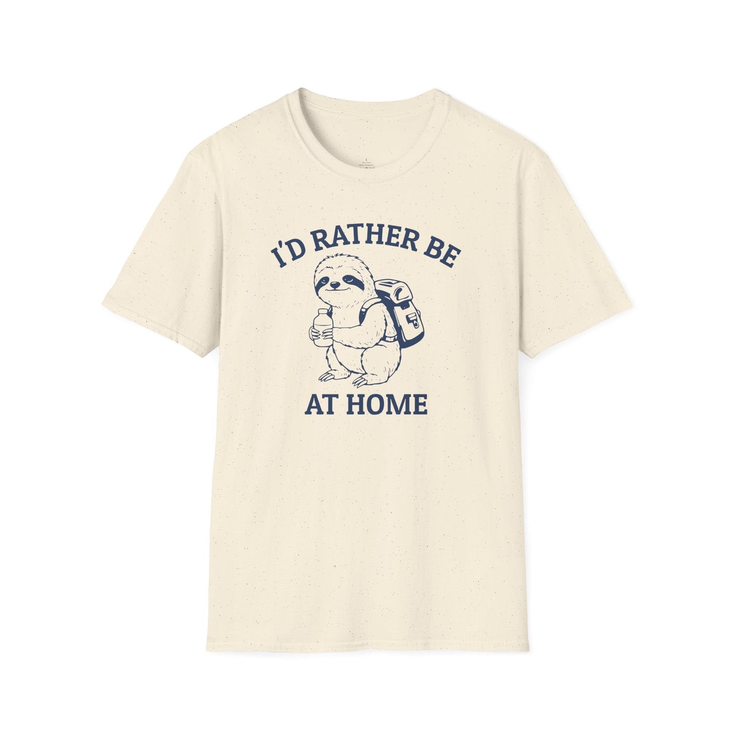 Printify T-Shirt I'd Rather Be At Home T-Shirt
