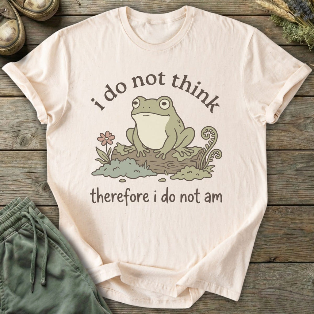 Printify T-Shirt I Do Not Am Frog T-Shirt