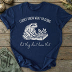 Printify T-Shirt I Don't Know Frog T-Shirt