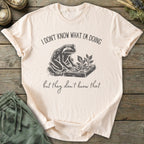 Printify T-Shirt I Don't Know Frog T-Shirt