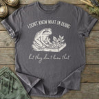 Printify T-Shirt I Don't Know Frog T-Shirt