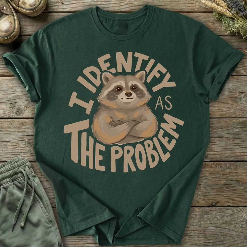 Printify T-Shirt I Identify As The Problem T-Shirt