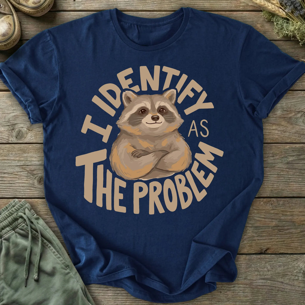 Printify T-Shirt I Identify As The Problem T-Shirt